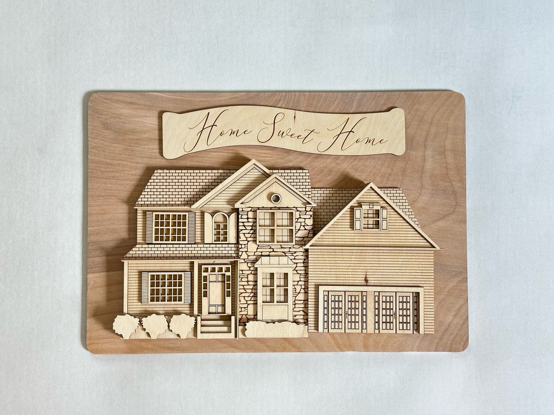 Customized Realtor Key House Svg, Multilayer House Design, New Home ...