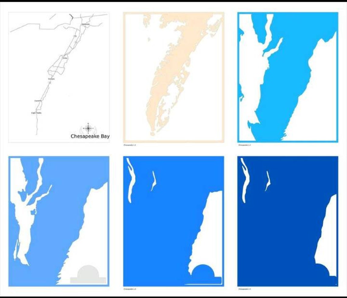 Digital Svg file of Eastern Virginia Shore Etsy