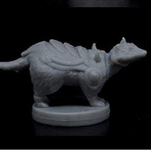 Miniature Medieval Badger of War 28mm Resin War Badger Wargaming 1pc Purchase Battle Badger