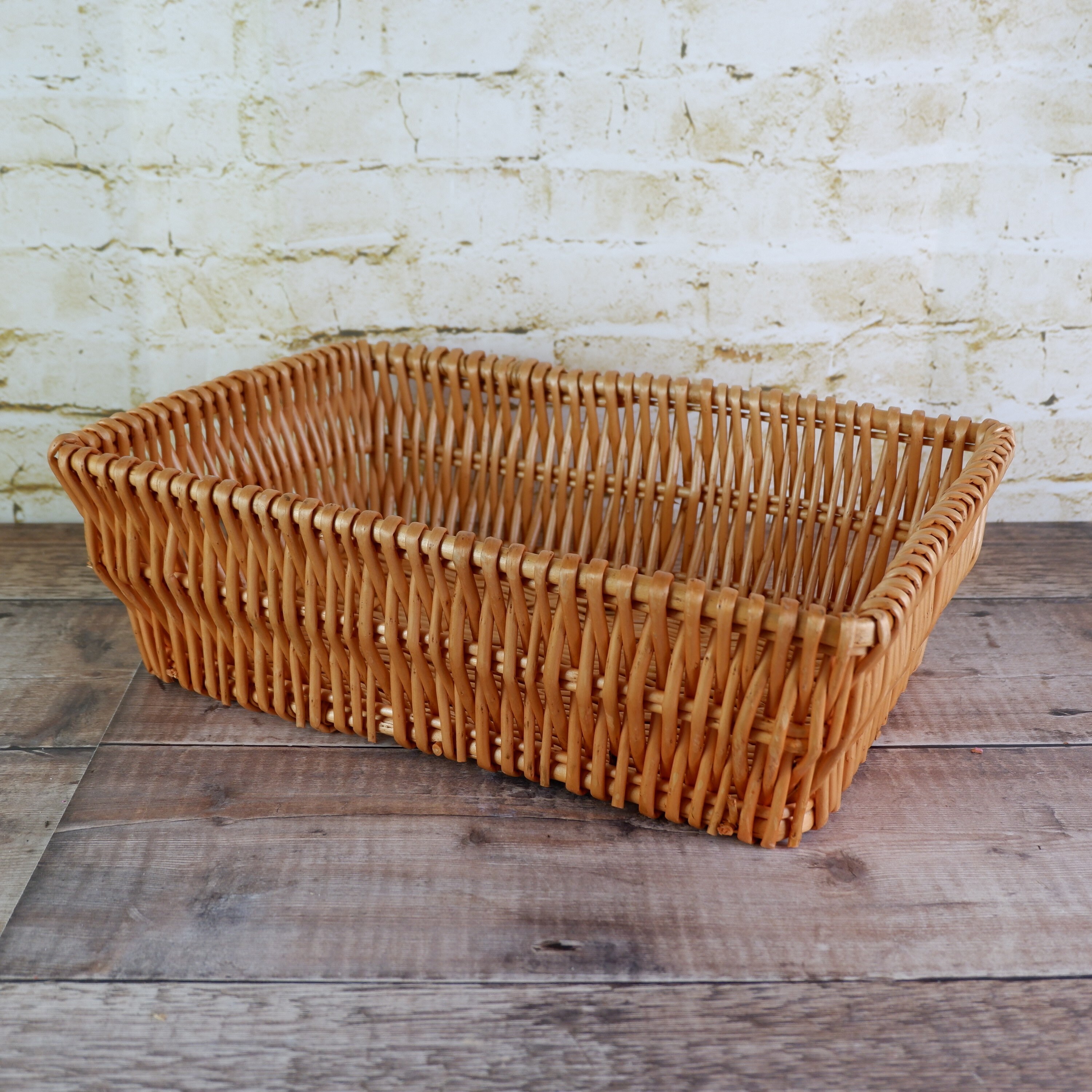 Traditional Rectangular Woven Basket / Gift Hamper Packing Etsy