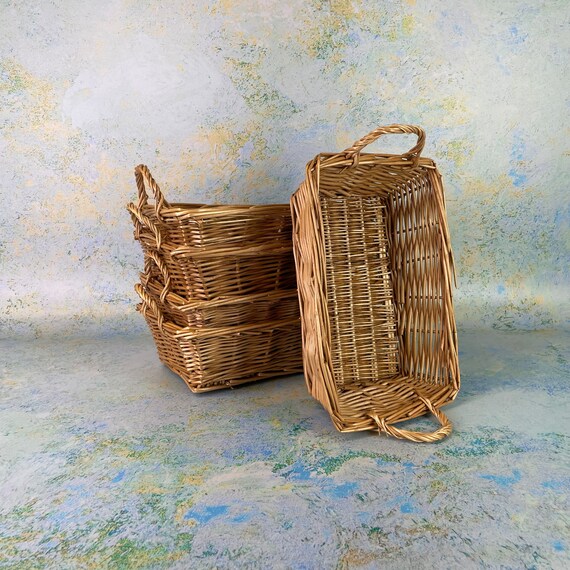 Set of 5 Storage Baskets Etsy UK