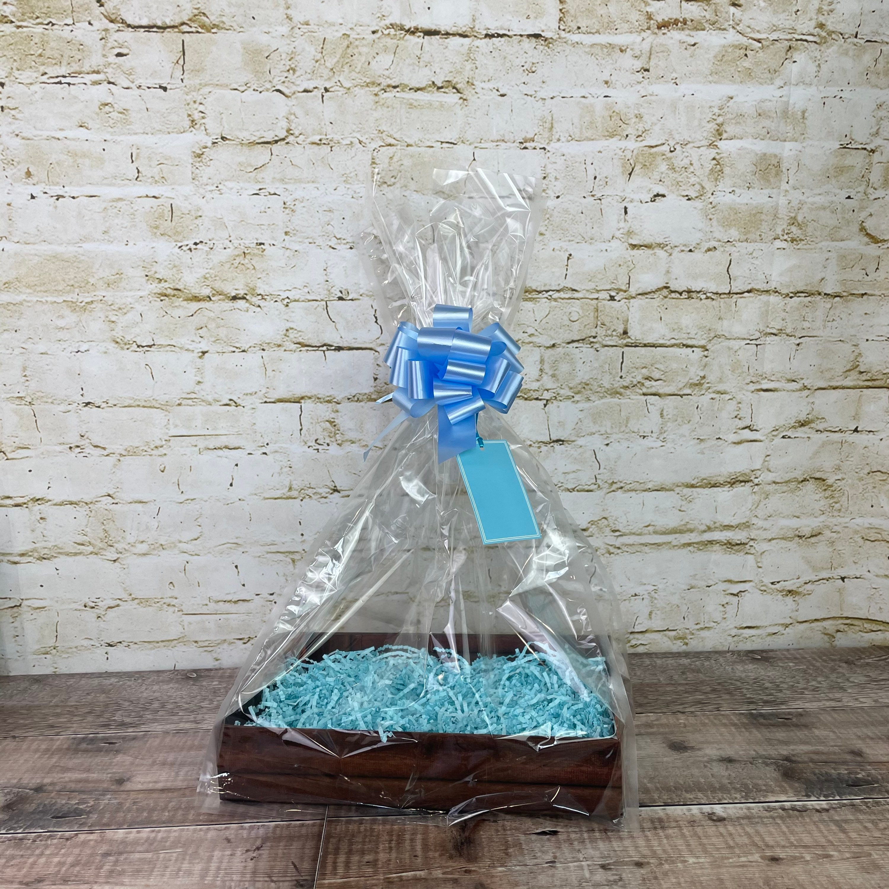 Medium Gift Hamper Kit Make your Own Gift Basket Blue with Etsy
