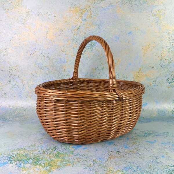 Extra Large Wicker Picnic Hamper Etsy UK