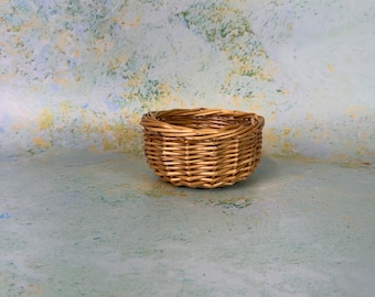 Little Round Wicker Basket