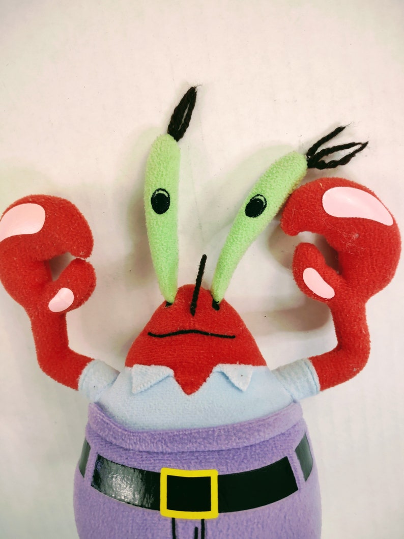 Mr. Krabs Plush Toy Ty Brand Preowned 2006 Etsy