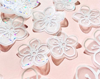 Handmade Cherry Blossom Suncatcher Pack: Rainbow Window Decal