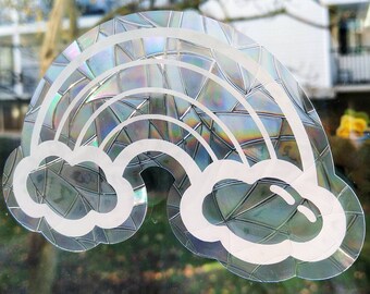 Rainbow Suncatcher Sticker - Handgemaakte Rainbow Maker - Raamsticker