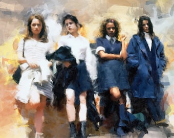 The Craft- Against The Wall -Painting Print
