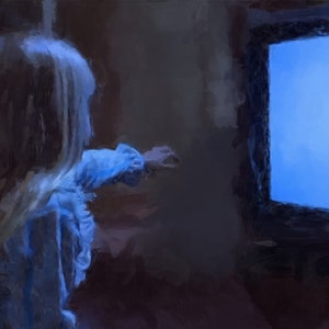 Poltergeist - *LIMITED* Painting Print