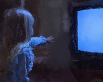 Poltergeist - *LIMITED* Painting Print