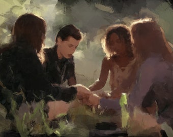 The Craft- Conjuring - Painting Print