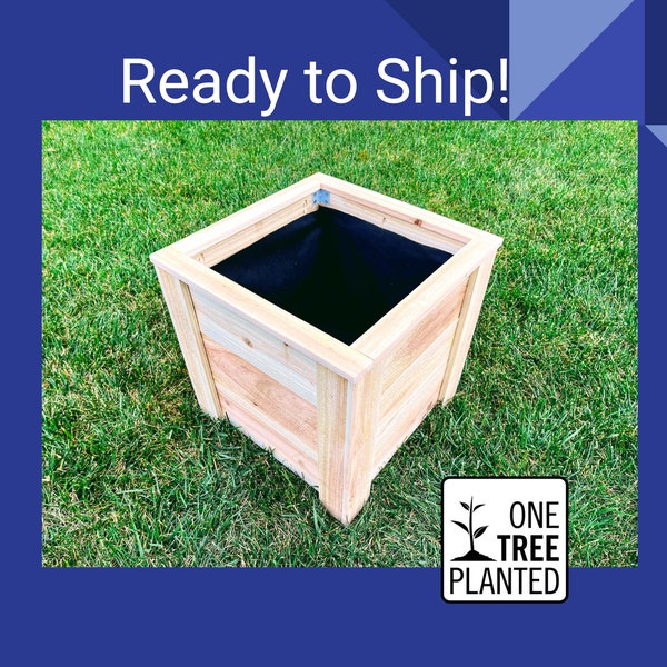 Square Planter Etsy