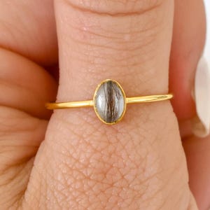 Lock of Hair Keepsake Ring, Pet Memorial Ashes Hair Jewelry, Cremation Ashes Gemstone Ring, Meaningful Memory Keepsake, Family Member Gifts