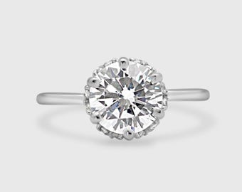 Cremation Ashes Moissanite Jewelry Gold Ring, Memorial Jewelry, Cremation Ashes Gemstone Ring, Ashes Jewelry, Family Gifts, Cremation Ring