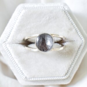 Lock of Hair Keepsake, Lock of Hair Ring, Baby Hair Keepsake, Hair Jewelry, Pet Fur Jewelry, Memorial Ring, Cremation Ring, Cremains Ring