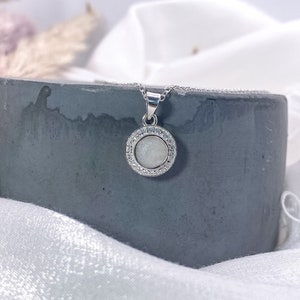 Sterling Silver Cremation Necklace -Cremation Jewelry -Ashes Jewelry -Pet Ashes Jewelry - Memorial Ashes Jewelry -Pet Cremation Ashes