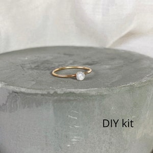 14k Gold Cremation Ashes Ring, Cremation Ashes Jewelry, Memorial Ashes Jewelry, Pet Cremation Ashes,  Family Member Gift, Ashes Jewelry Ring