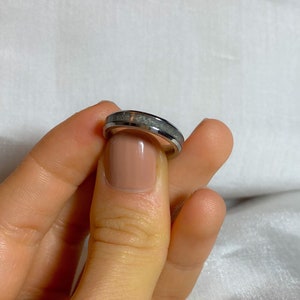 Joyería de cenizas de cremación - Anillo de cenizas de cremación- Banda de cenizas de cremación- Joyería de cenizas conmemorativas - Anillo de cremación de mascotas