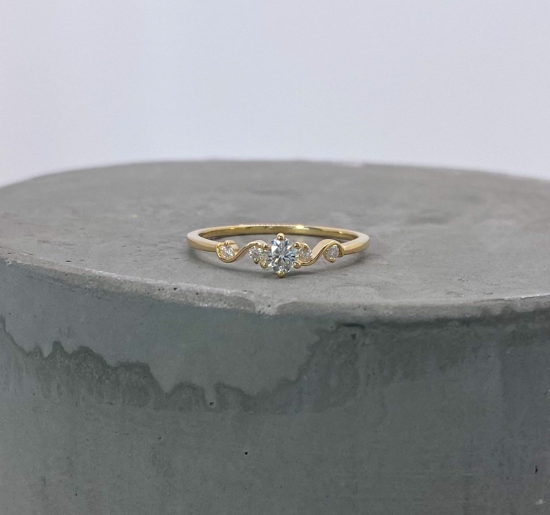 10k Solid Gold Cremation Ashes Ring cremation Jewelry ashes Etsy