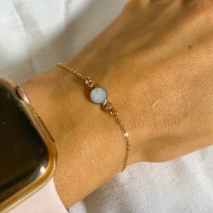 Solid 14k Gold Cremation Ashes Bracelet, Memorial Ashes Jewelry, Pet Cremation Ashes, Cremation Jewelry, Family Member Gift, Ashes Jewelry