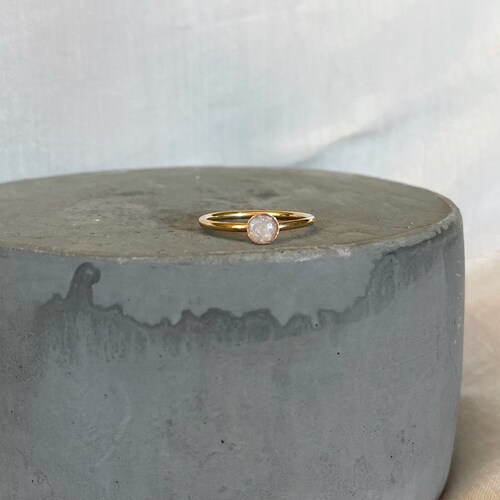 9k Solid Gold Cremation Ashes Ring cremation Jewelry ashes Etsy