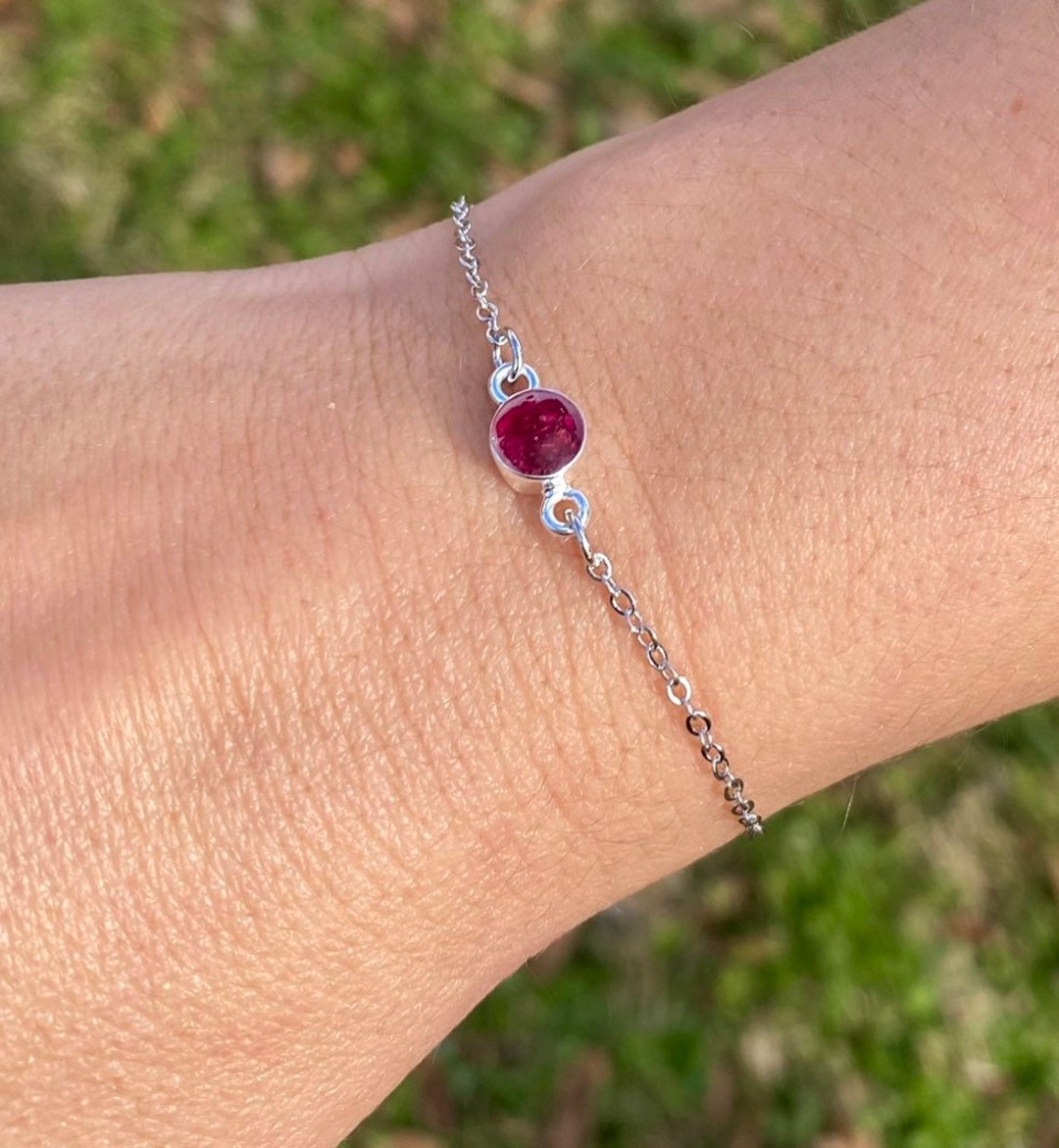 Funeral Flower Jewelry Funeral Flower Keepsake Memorial Bracelet