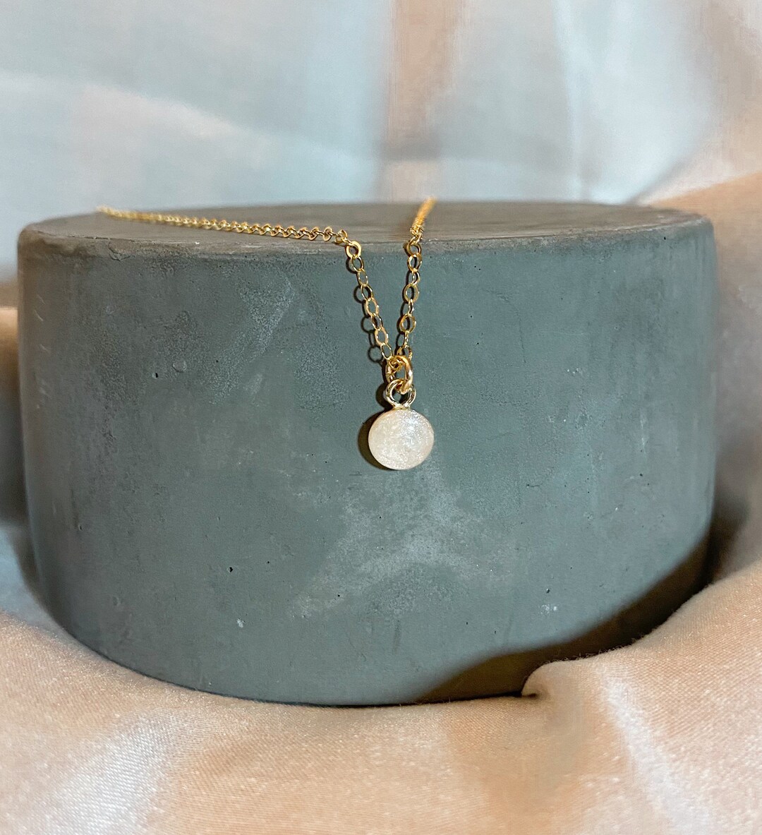 14k Gold Cremation Ashes Jewelry Cremation Ashes Jewelry Etsy