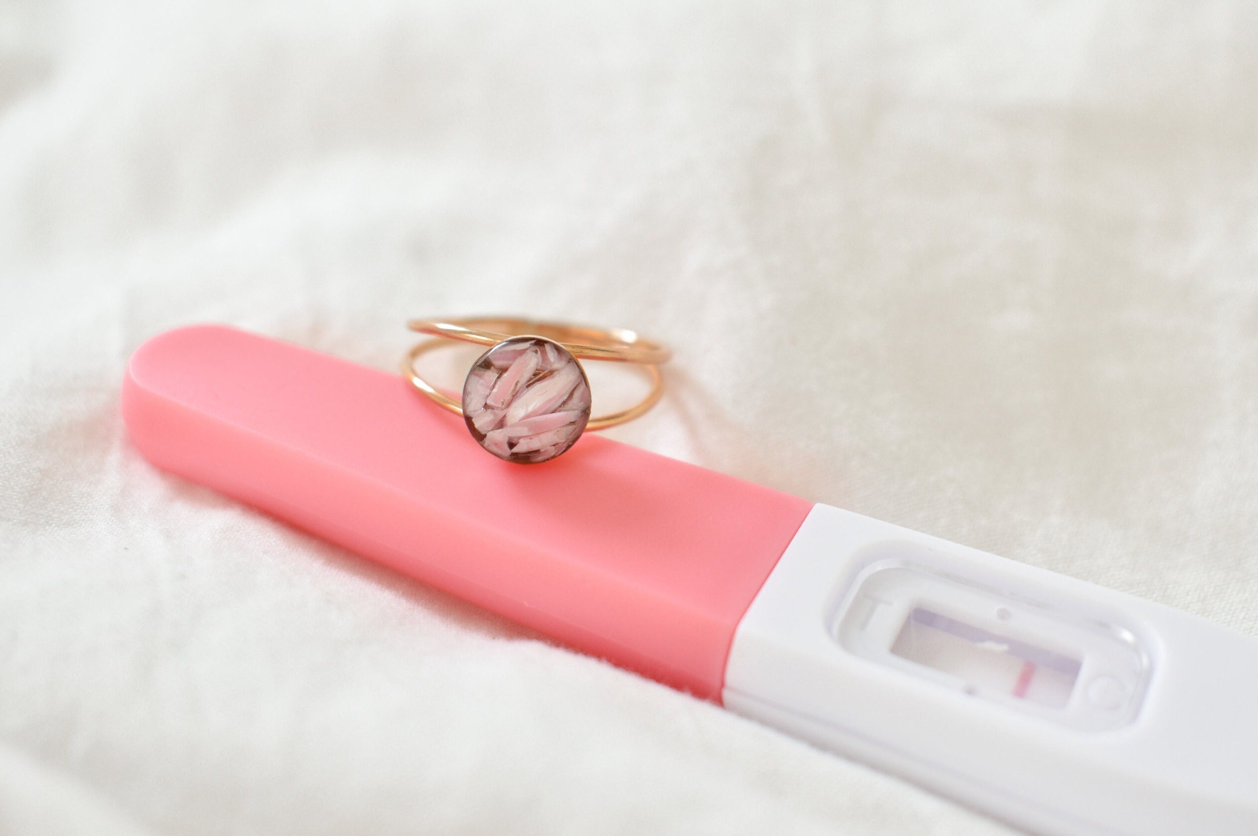 Prueba de embarazo con outlet el anillo