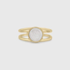 Cremation Ashes Jewelry Silver Ring, Gemstone Memorial Keepsake, Cremation Ring, Meaningful Family Gift, Cremation Keepsake, Ashes Jewelry image 5