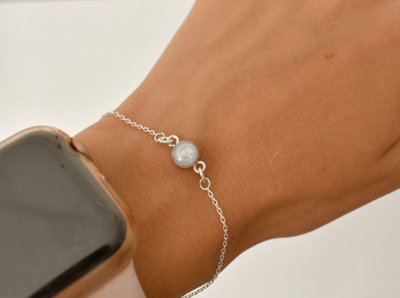 Ashes Bracelet, Cremation Bracelet, Pet Ashes, Pet Cremation Ring, Pet Memorial Jewelry, Pet Cremation Jewelry - Urn Jewellry - Cremains