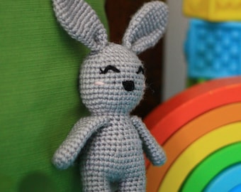 Patron amigurumi Lapin - Królik Wzór PDF (FR i ENG)