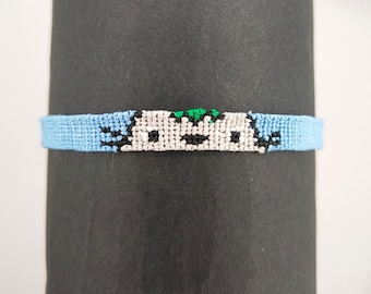 Pulsera brésilien "esprit de la foret" con agregado réglable, pulsera de amistad