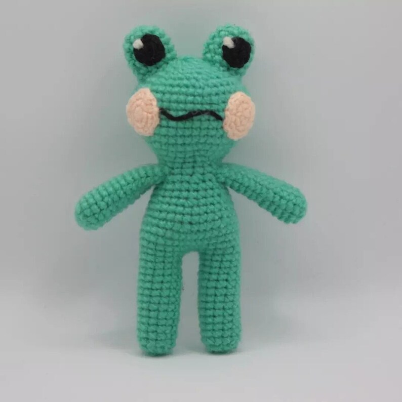 Patron amigurumi Grenouille Frog PDF pattern FR & ENG image 2