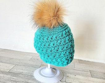 Textured Crochet Beanies, Handmade Winter Hats, matching family sets, Christmas Stockings, 11 sizes