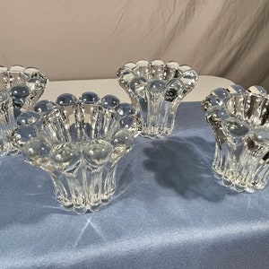 Leaded Crystal Candle Holders - Antique/Vintage