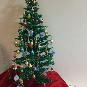miniature tree ornaments set of 50 fits dollhouse trees and beaded westrim minitree ornaments only hooks included