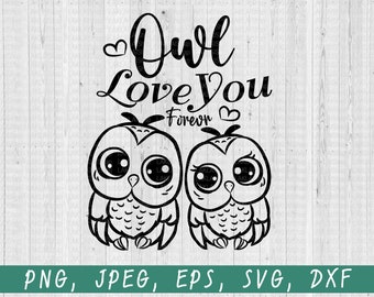 Download Owl Love Svg Etsy
