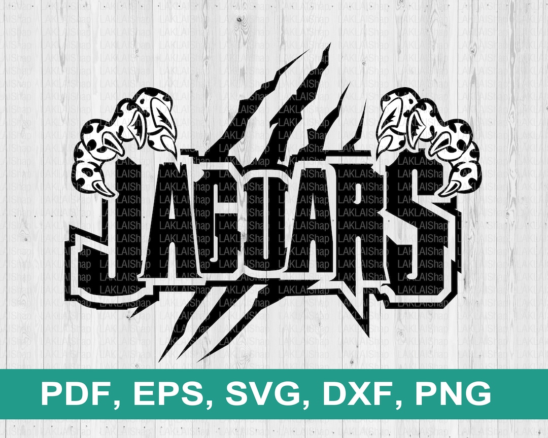 Jaguars Claws Svg, Jaguar Svg, Jaguars Svg, Mascot Svg, Jaguars Spirit