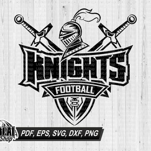 Knights football svg, football svg, Knights svg, Knights mascot svg,School Spirit svg, Digital file Download, eps, dxf, pdf, png