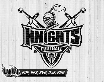 Knights football svg, football svg, Knights svg, Knights mascot svg,School Spirit svg, Digital file Download, eps, dxf, pdf, png