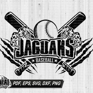 Jaguar Claws baseball svg, Jaguars baseball svg, Jaguars svg, Jaguars mascot svg, Jaguars spirit, Digital File Download, png, pdf, eps, dxf