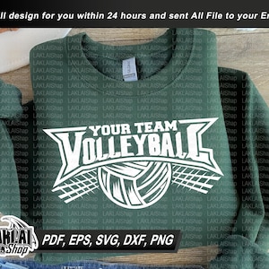 Mascot Volleyball Team, Volleyball team Svg, Volleyball svg, Volleyball Mom ,School Spirit svg, Digital File Download, dxf,eps,png,pdf