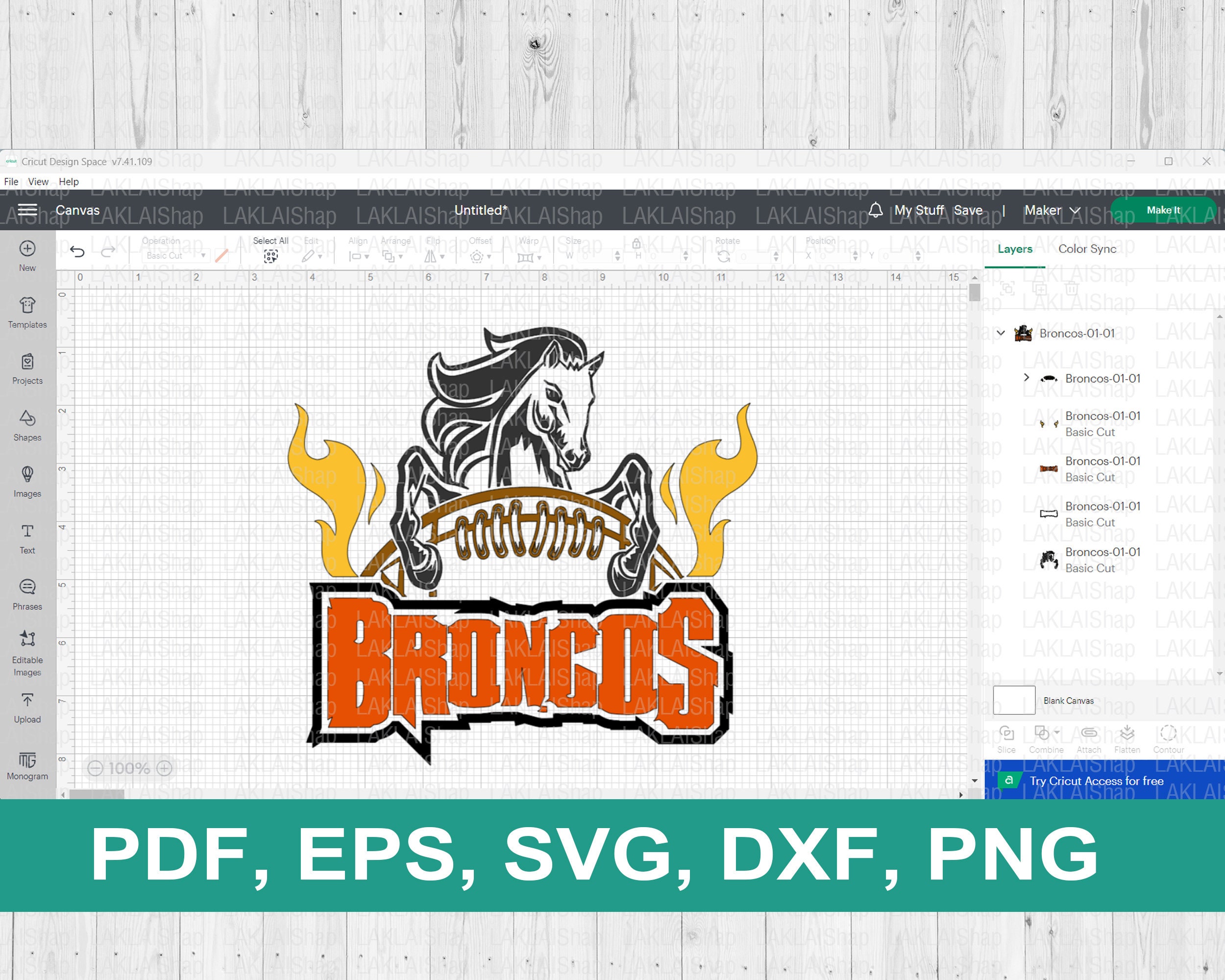 Broncos Football (svg, Png, Eps, Dxf, Pdf), School Spirit File (digital ...