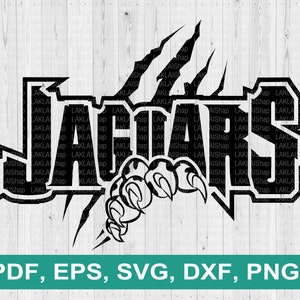 Jaguars Claws teams svg, Jaguars svg, School spirit , mascot svg, Jaguars spirit svg, Cricut File, Digital File Download, png, eps, pdf, dxf