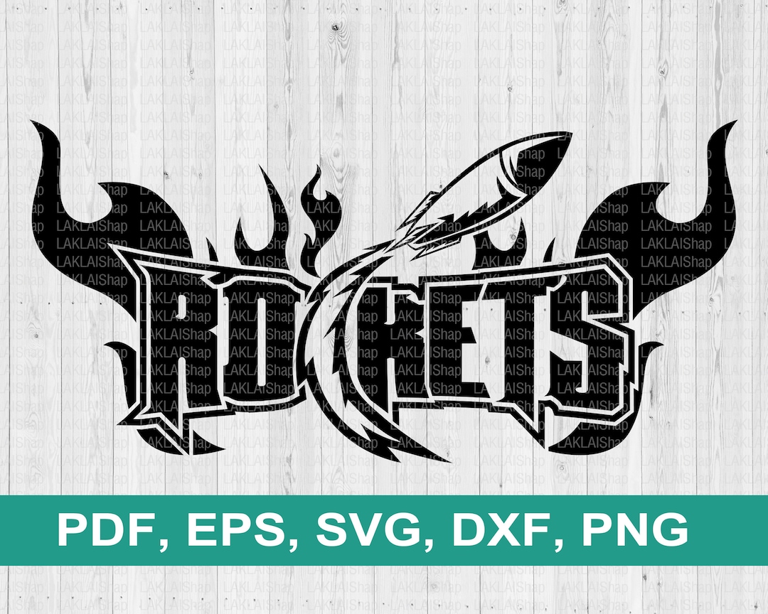 Rockets Flame Svg, Rockets Team Svg, Rockets Mascot Svg, Rockets Png ...