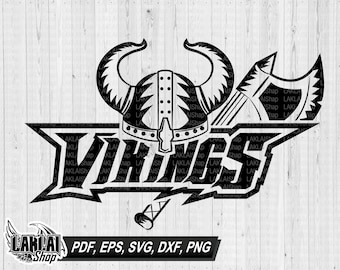 Vikings Mascot svg, Vikings svg, School Spirit svg, mascot svg, SVG for Cricut or Silhouette, Cut File, Digital file Download