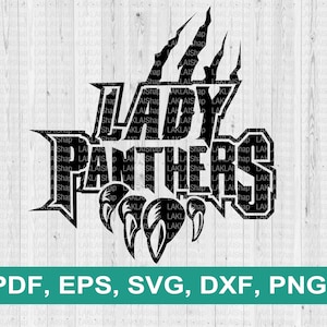 Lady Panthers svg, Panthers svg, garras svg, Panther svg, Panther, Panthers, archivo cortado, archivo digital Descargar, dxf, eps, png, pdf,