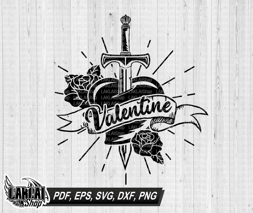 Retro Heart Valentine Svg, Valentine Day Svg, Heart Svg, Love Cut Files ...