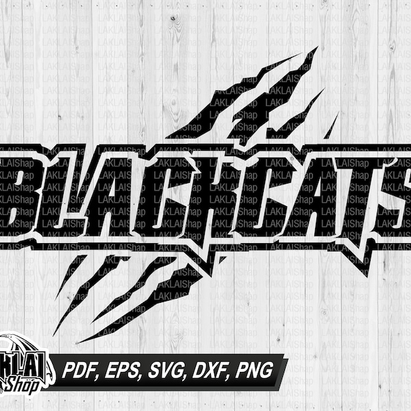 BlackCats Spirit svg, Blackcats svg, Blackcats School svg, School Spirit svg, Digital File Download