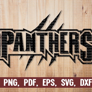 Panthers svg, Panther Pride svg, Panther svg, Panther, Panthers, sublimation, cut file, vector, digital, dxf, eps, png, pdf,
